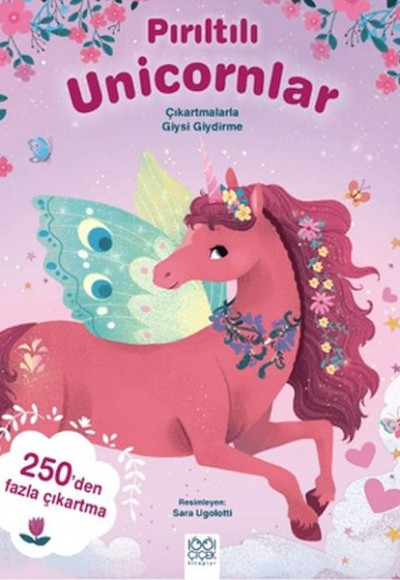 Pırıltılı Unicornlar – Çıkartmalarla Giysi Giydirme Pırıltılı Unicornlar – Çıkartmalarla Giysi Giydirme