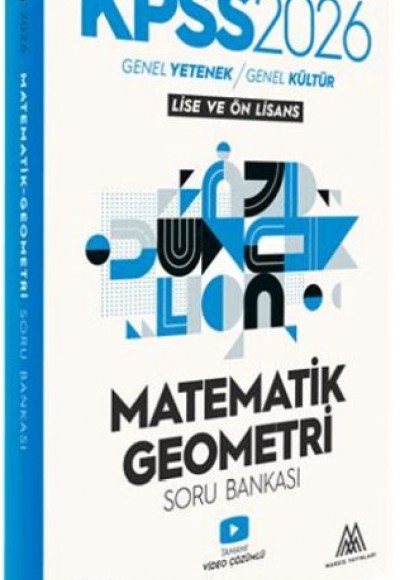 KPSS Matematik - Geometri Soru Bankası 2026 KPSS Matematik - Geometri Soru Bankası 2026