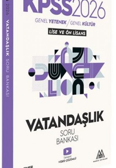 KPSS Vatandaşlık Soru Bankası 2026 KPSS Vatandaşlık Soru Bankası 2026