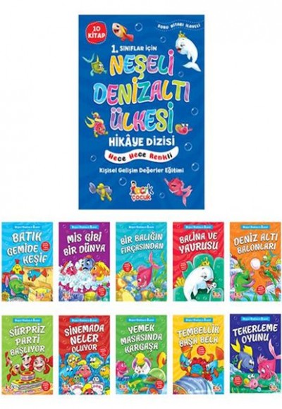 Neşeli Denizaltı Ülkesi(10 Kitap) Neşeli Denizaltı Ülkesi(10 Kitap)