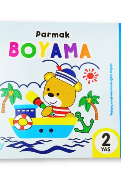Parmak Boyama Kitabı - 2 Yaş Parmak Boyama Kitabı - 2 Yaş
