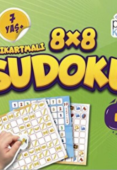 8X8 Çıkartmalı Sudoku 7+ (4) 8X8 Çıkartmalı Sudoku 7+ (4)