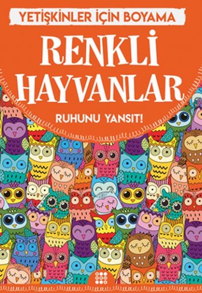Renkli Hayvanlar - Yetişkinler İçin Boyama Renkli Hayvanlar - Yetişkinler İçin Boyama
