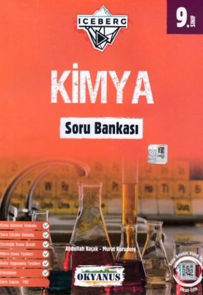 Okyanus 9. Sınıf Iceberg Kimya Soru Bankası (Yeni) Okyanus 9. Sınıf Iceberg Kimya Soru Bankası (Yeni)