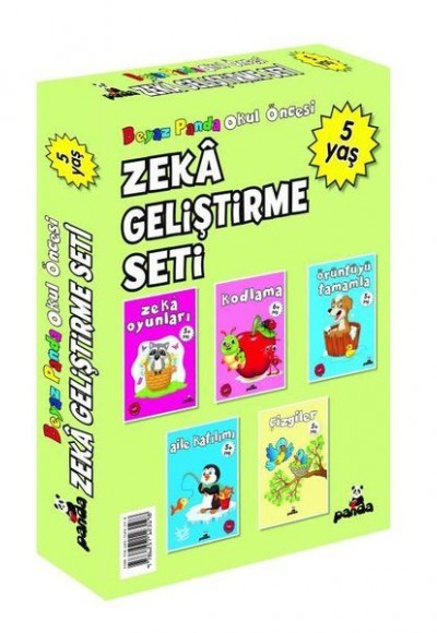 5 Yaş Zeka Geliştirme Seti - 5 Kitap Takım 5 Yaş Zeka Geliştirme Seti - 5 Kitap Takım