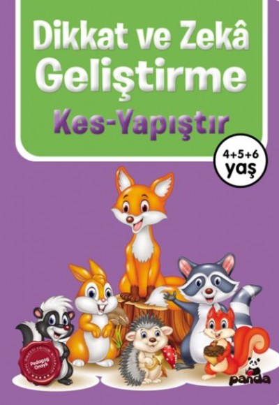 Dikkat ve Zekâ Geliştirme – Kes - Yapıştır Dikkat ve Zekâ Geliştirme – Kes - Yapıştır
