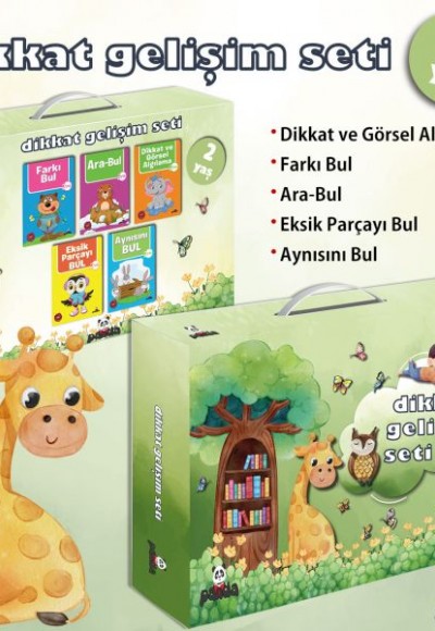 Dikkat Gelişim Seti 2 Yaş Dikkat Gelişim Seti 2 Yaş