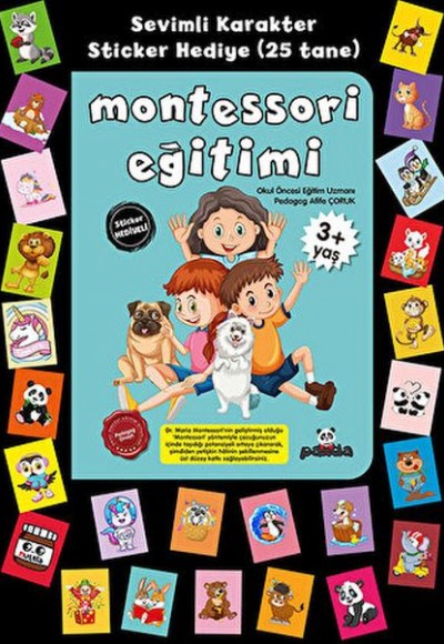 Stickerlı 3+ Yaş Montessori Eğitimi Stickerlı 3+ Yaş Montessori Eğitimi