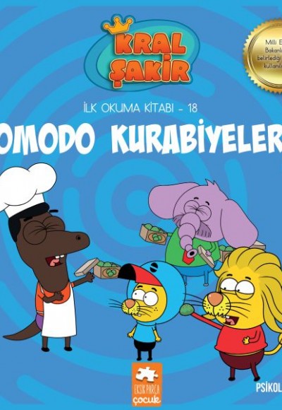Kral Şakir İlk Okuma 18 - Komodo Kurabiyeleri Kral Şakir İlk Okuma 18 - Komodo Kurabiyeleri