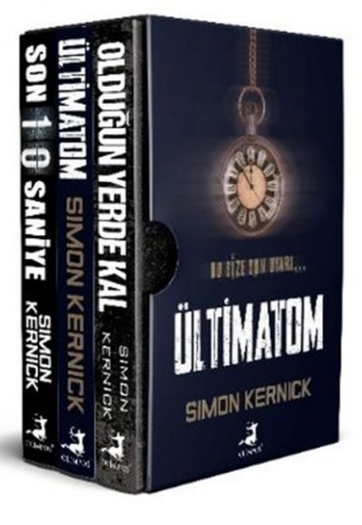 Simon Kernick Seti - Hayatta Kal 3 Kitap Takım Simon Kernick Seti - Hayatta Kal 3 Kitap Takım