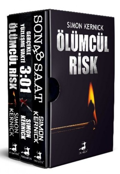 Simon Kernick Seti - Geri Sayım Başladı - 3 Kitap Takım Simon Kernick Seti - Geri Sayım Başladı - 3 Kitap Takım