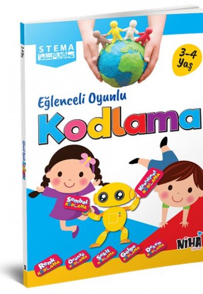 Stema Eğlenceli Oyunlu Kodlama (3-4 Yaş) Stema Eğlenceli Oyunlu Kodlama (3-4 Yaş)