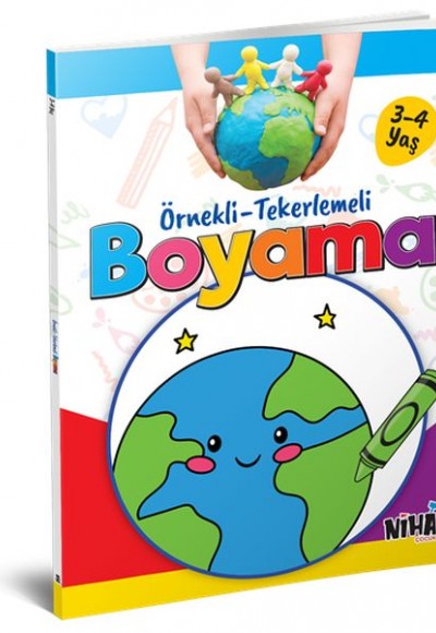 Örnekli-Tekerlemeli Boyama (3-4 Yaş) Örnekli-Tekerlemeli Boyama (3-4 Yaş)