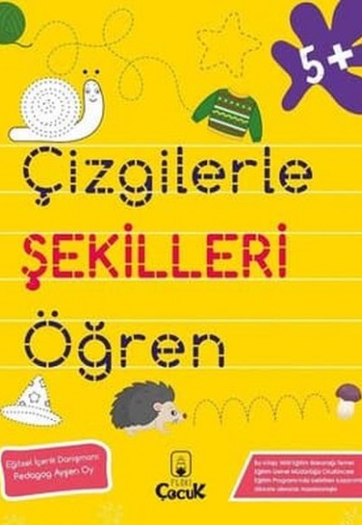 Çizgilerle Şekilleri Öğren - 5+ Yaş