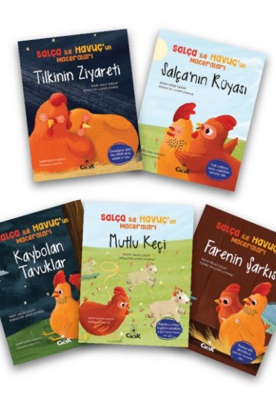 Salça ile Havuç’un Maceraları Serisi (5 Kitap) Salça ile Havuç’un Maceraları Serisi (5 Kitap)