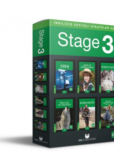 İngilizce Seviyeli Hikayeler Seti - Stage-3 İngilizce Seviyeli Hikayeler Seti - Stage-3