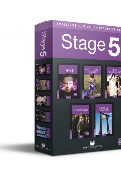 İngilizce Seviyeli Hikayeler Seti - Stage-5 İngilizce Seviyeli Hikayeler Seti - Stage-5