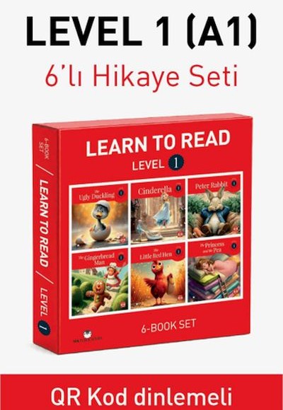 Level 1 İngilizce Hikaye Seti (6 Kitap)