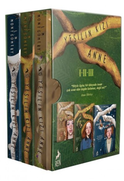 Yeşilin Kızı Anne Kutulu Set - Ciltsiz Yeşilin Kızı Anne Kutulu Set - Ciltsiz
