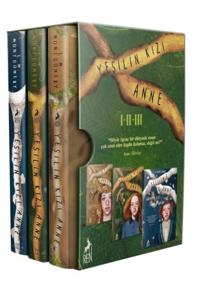 Yeşilin Kızı Anne Kutulu Set - Ciltli Yeşilin Kızı Anne Kutulu Set - Ciltli