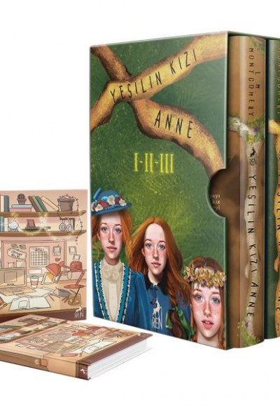 Yeşilin Kızı Anne Kutulu Set Ciltli (Süresiz Ajanda Hediyeli) Yeşilin Kızı Anne Kutulu Set Ciltli (Süresiz Ajanda Hediyeli)