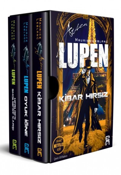 Arsen Lupen Seti - 3 Kitap Takım Arsen Lupen Seti - 3 Kitap Takım