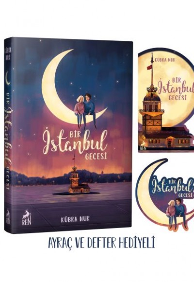 Bir İstanbul Gecesi (Ciltli) Ayraç Hediyeli
