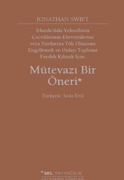 Mütevazı Bir Öneri