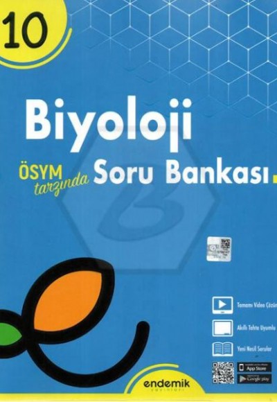 Endemik 10.Sınıf Biyoloji Soru Bankası Endemik 10.Sınıf Biyoloji Soru Bankası