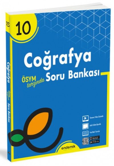 Endemik 10.Sınıf Coğrafya Soru Bankası Endemik 10.Sınıf Coğrafya Soru Bankası