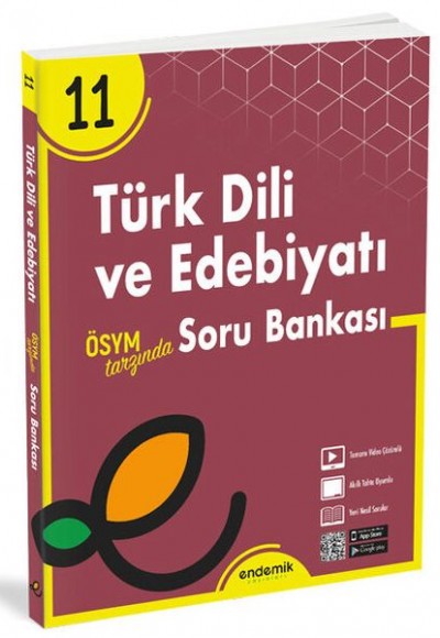Endemik 11.Sınıf Türk Dili ve Edebiyatı Soru Bankası Endemik 11.Sınıf Türk Dili ve Edebiyatı Soru Bankası