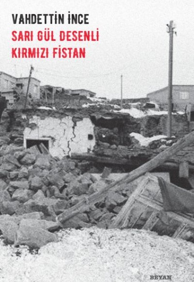 Sarı Gül Desenli Kırmısı Fistan Sarı Gül Desenli Kırmısı Fistan