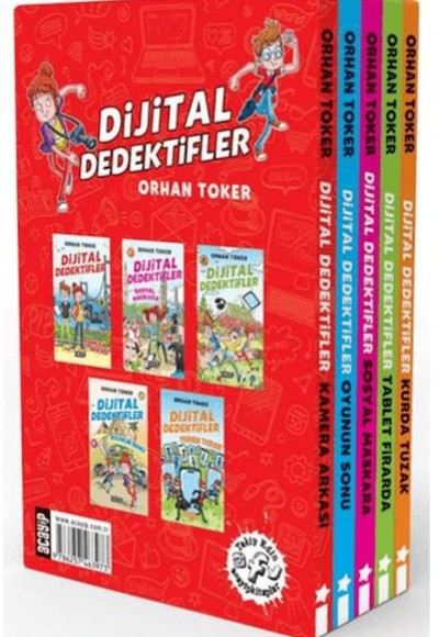 Dijital Dedektifler 5 Kitap Set Dijital Dedektifler 5 Kitap Set