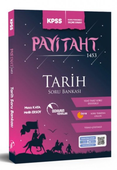 Doktrin Yayınları KPSS Payitaht 1453 Tarih Soru Bankası (Video Çözümlü) Doktrin Yayınları KPSS Payitaht 1453 Tarih Soru Bankası (Video Çözümlü)