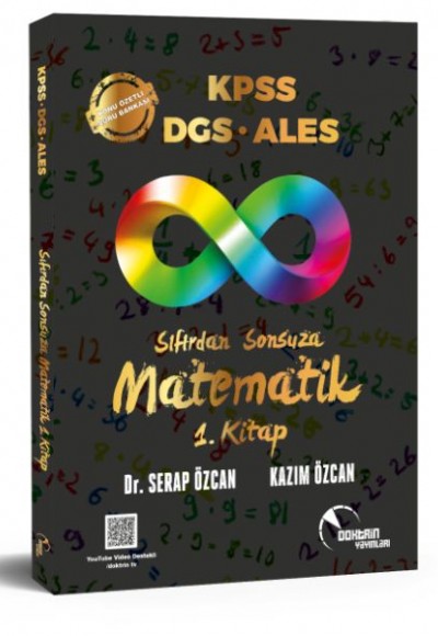 Doktrin Yayınları KPSS-DGS-ALES Sıfırdan Sonsuza Matematik-1 Konu Özetli Soru Bankası (1.Cilt)