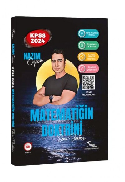 Doktrin Yayınları 2024 KPSS Matematiğin Doktrini Tamamı Çözümlü Soru Bankası Doktrin Yayınları 2024 KPSS Matematiğin Doktrini Tamamı Çözümlü Soru Bankası