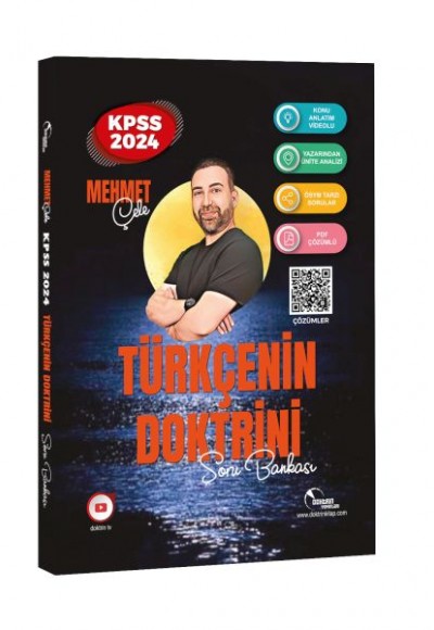 Doktrin Yayınları 2024 KPSS Türkçenin Doktrini Soru Bankası Doktrin Yayınları 2024 KPSS Türkçenin Doktrini Soru Bankası