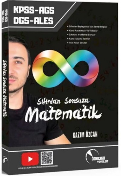 Doktrin Yayınları KPSS MEB AGS DGS ALES Sıfırdan Sonsuza Matematik Konu Özetli Soru Bankası Doktrin Yayınları KPSS MEB AGS DGS ALES Sıfırdan Sonsuza Matematik Konu Özetli Soru Bankası