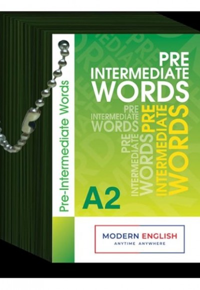 Pre-Intermediate Words - (A2 Kelime Kartları) Pre-Intermediate Words - (A2 Kelime Kartları)