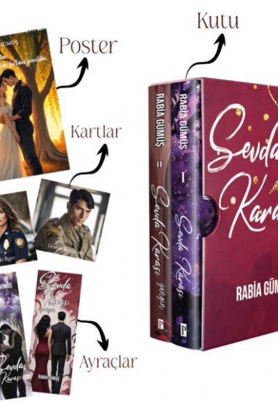 Sevda Karası Kutulu Set Sevda Karası Kutulu Set