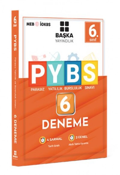 Başka Yayıncılık 2022 6. Sınıf PYBS 6 Deneme Başka Yayıncılık 2022 6. Sınıf PYBS 6 Deneme