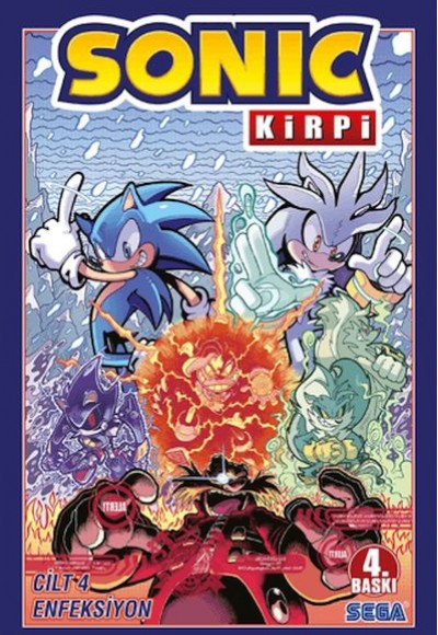 Kirpi Sonic Cilt 4: Enfeksiyon Kirpi Sonic Cilt 4: Enfeksiyon