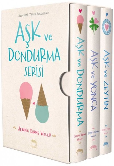 Aşk ve Dondurma Serisi Kutulu Set (3 Kitap Takım) Aşk ve Dondurma Serisi Kutulu Set (3 Kitap Takım)