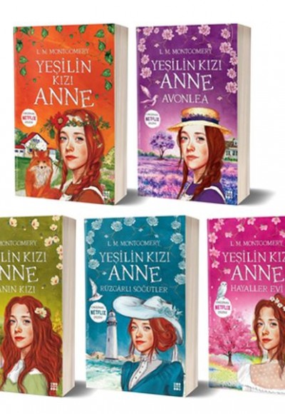 Yeşilin Kızı Anne - 5 Kitap Takım Yeşilin Kızı Anne - 5 Kitap Takım
