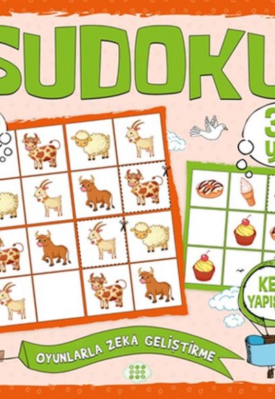 Çocuklar İçin Sudoku - Kes Yapıştır (3+ Yaş) Çocuklar İçin Sudoku - Kes Yapıştır (3+ Yaş)