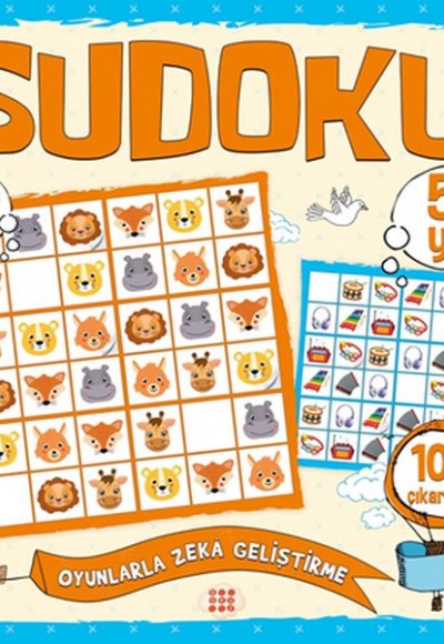 Çocuklar İçin Sudoku Çıkartmalı (5+ Yaş) Çocuklar İçin Sudoku Çıkartmalı (5+ Yaş)