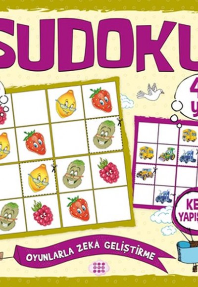Çocuklar İçin Sudoku - Kes Yapıştır (4+ Yaş) Çocuklar İçin Sudoku - Kes Yapıştır (4+ Yaş)