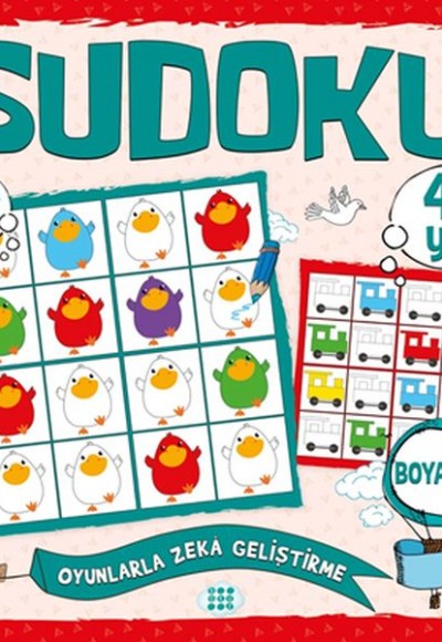 Çocuklar İçin Sudoku - Boyama (4+ Yaş) Çocuklar İçin Sudoku - Boyama (4+ Yaş)