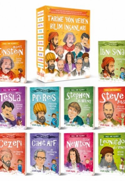 Tarihe Yön Veren Bilim İnsanları Serisi (Kutulu 10 Kitap Takım) Tarihe Yön Veren Bilim İnsanları Serisi (Kutulu 10 Kitap Takım)