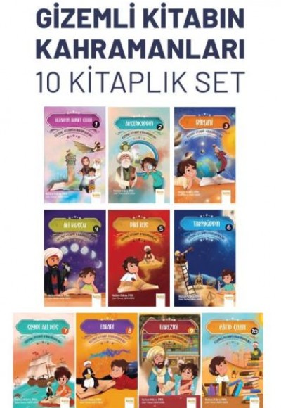 Gizemli Kitabın Kahramanları-10 Kitaplık Set Gizemli Kitabın Kahramanları-10 Kitaplık Set